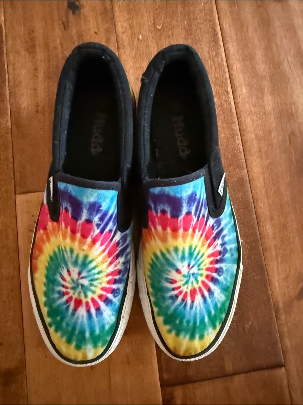 Mudd Tie-Dye Slip-On Flats - Multicolor